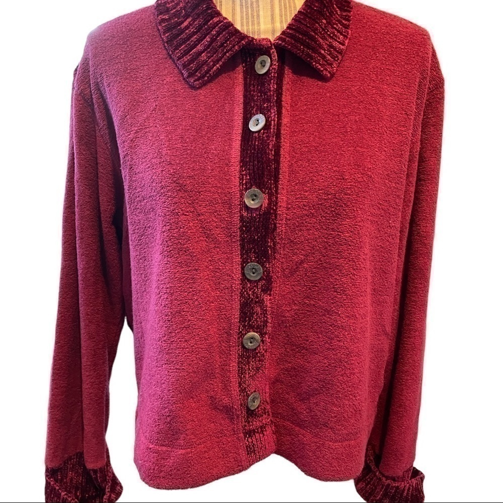 J.JILL Sweater Size MP, Mixed Textures,slightly Cropped, Oversized, Would Fit LP